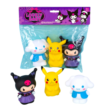 Дитяча гумова пищалка Герої 10 см - Купити