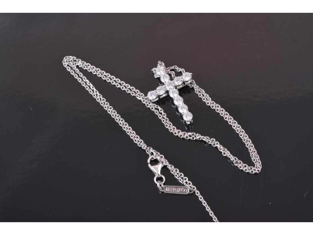 Кольє з хрестиком у стилі Tiffany &Co