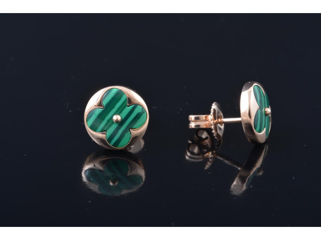 Сережки у стилі Louise Vuitton