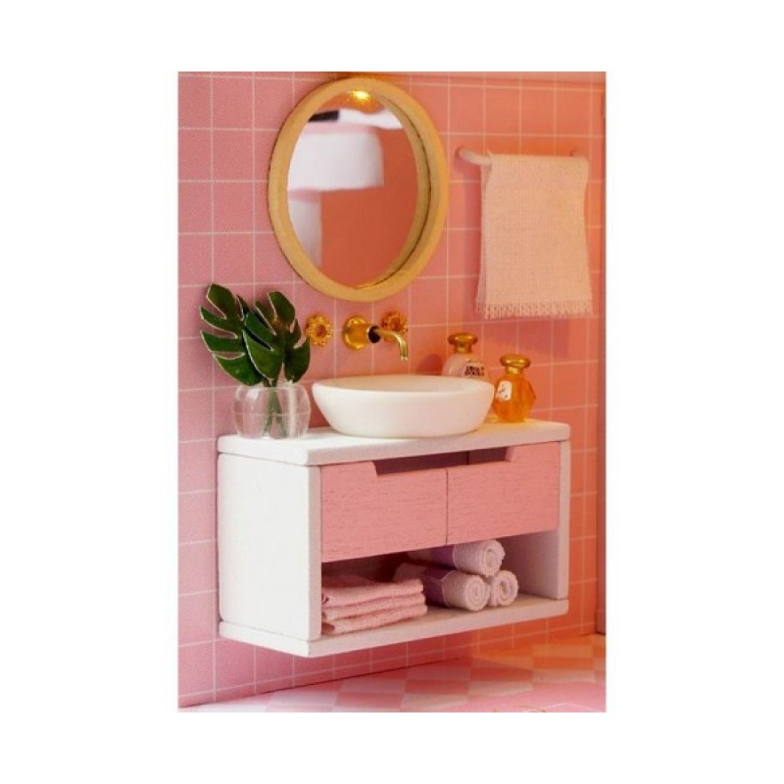 3D Румбокс Двоповерхова вілла "Meeting Your Sweet" DIY Dollhouse