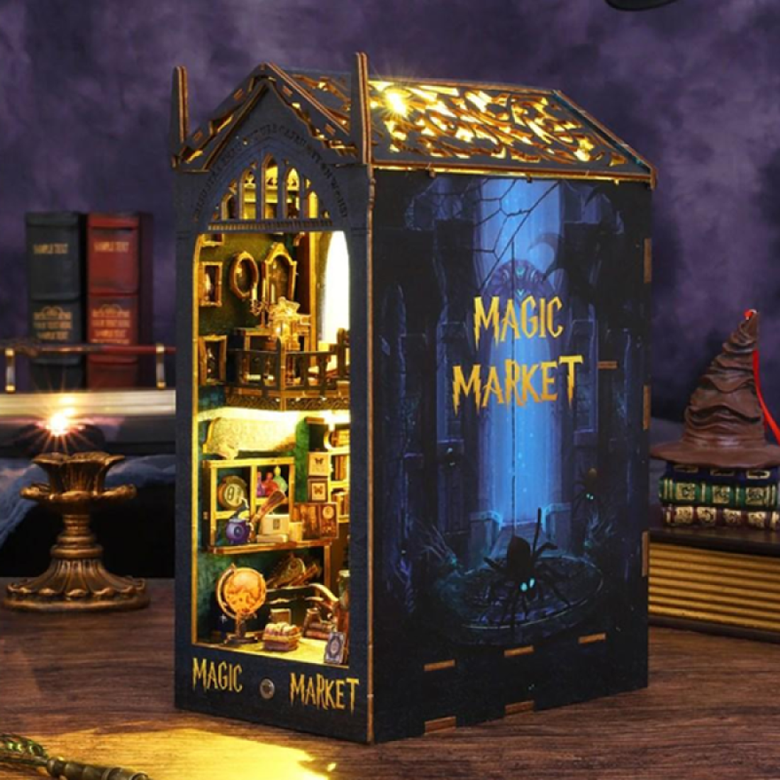 3D Бук Нук Магічний магазин Magic Market Book Nook Румбокс - Купити
