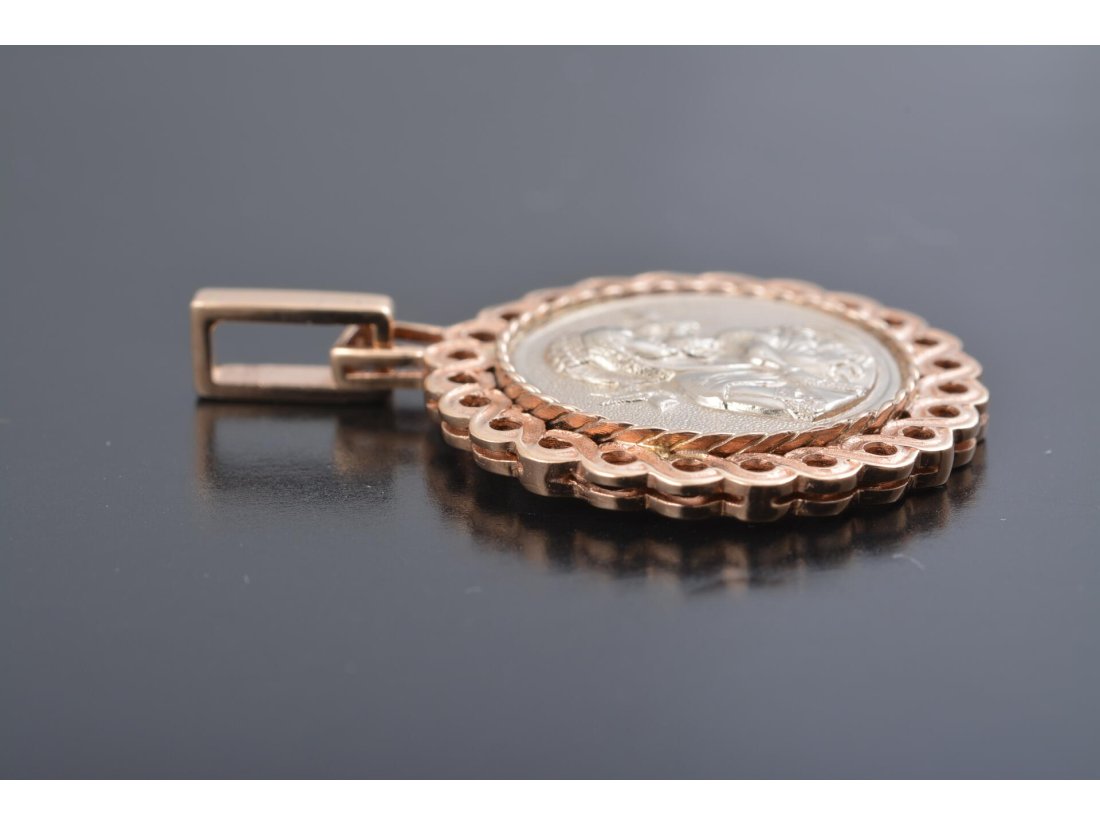 Медальйон «Мадонна із немовлям» - Багира