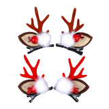 Новорічні шпильки Ріжки 7 см., 2 кольори