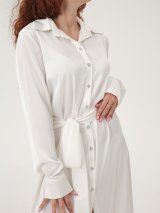 Шикарна довга шовкова сукня 270347-1
