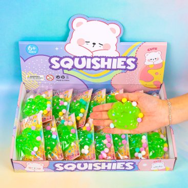 Антистрес лапка флуоресцентна 7 см - Купити