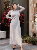 Лаконічна довга сукня-гольф з ангори 270384-3