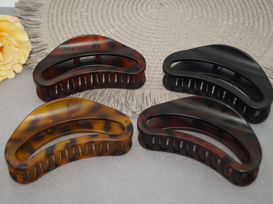 Краби для волосся. Матові 12 см.