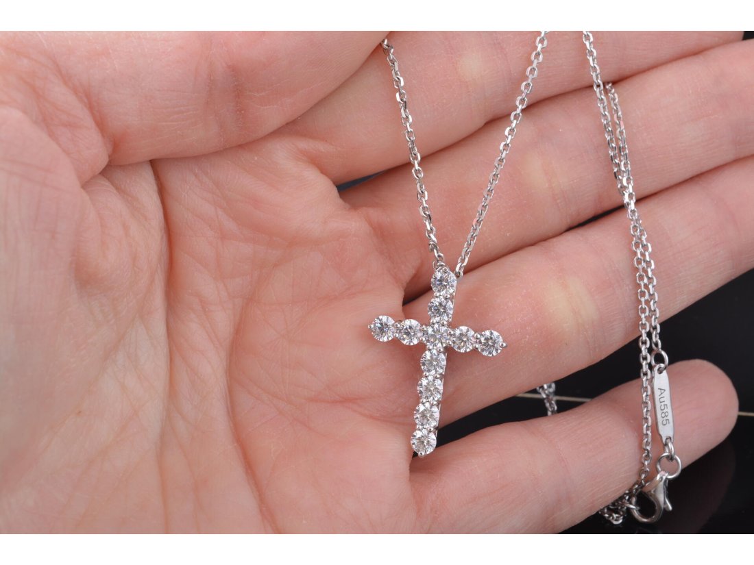 Кольє з хрестиком у стилі Tiffany &Co