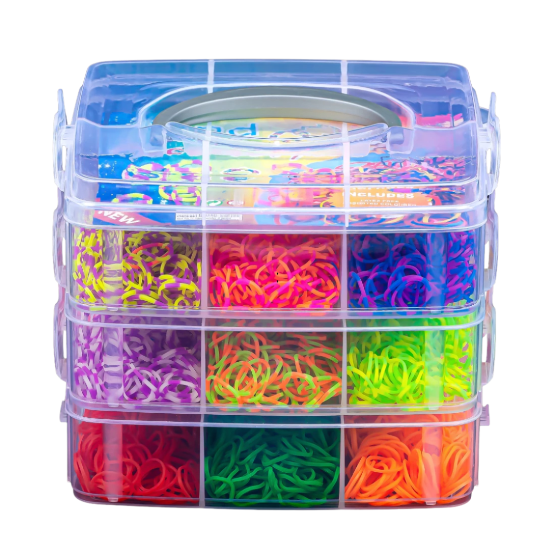 Набір гумок для плетіння Скринька - Pobut