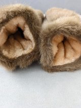 Утеплені хутряні рукавиці для зими INNOE 85005-4 Коричневий