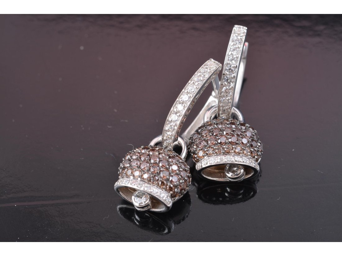 Сережки у стилі Chantecler &quot;Маленький дзвіночок&quot;, срібло - Купити