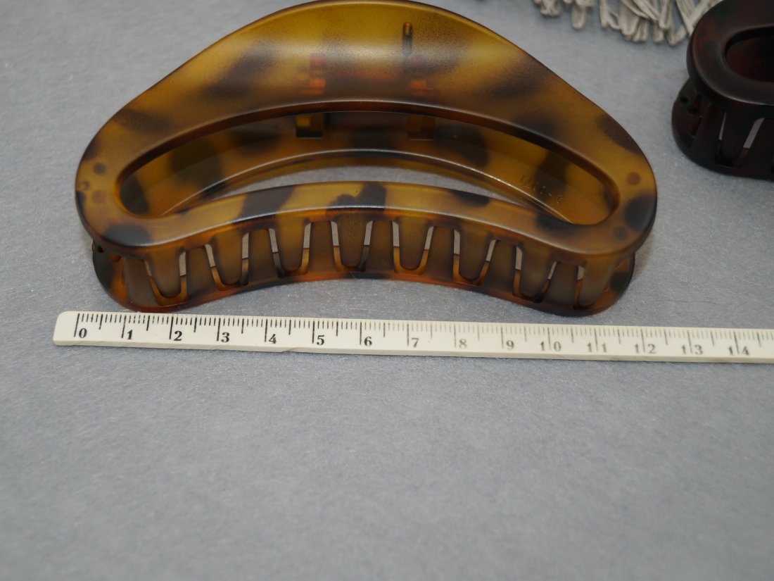 Краби для волосся. Матові 12 см. - Кристалік