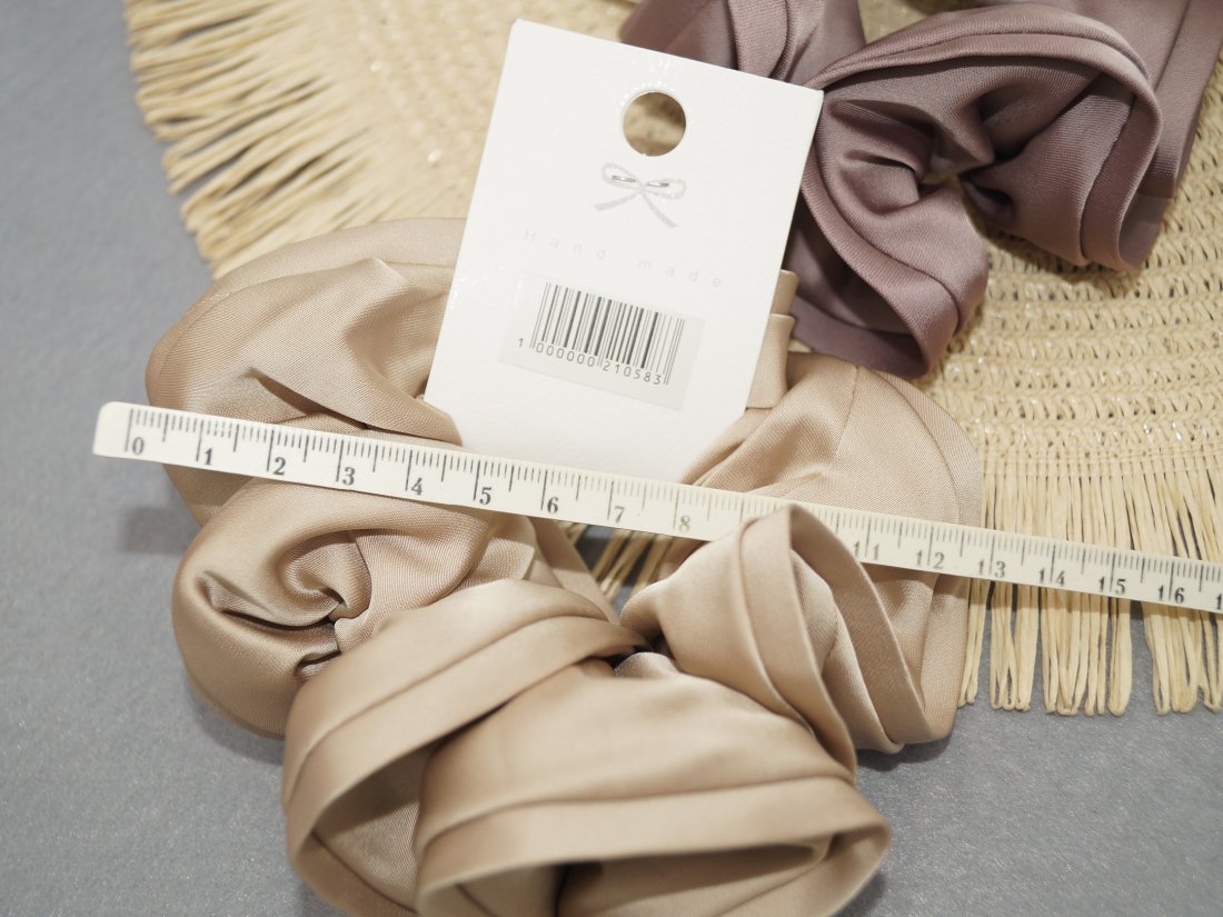 Резинки для волосся. Об'ємні з кантиком. - Кристалік