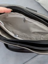 Жіноча сумка кросбоді напівкруглої форми INNOE 350017-2 Чорний