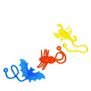 Іграшки липучки Тварини кольорові 8 см - Купити