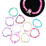 Дитячі браслети на руку Єдинороги 12 штук