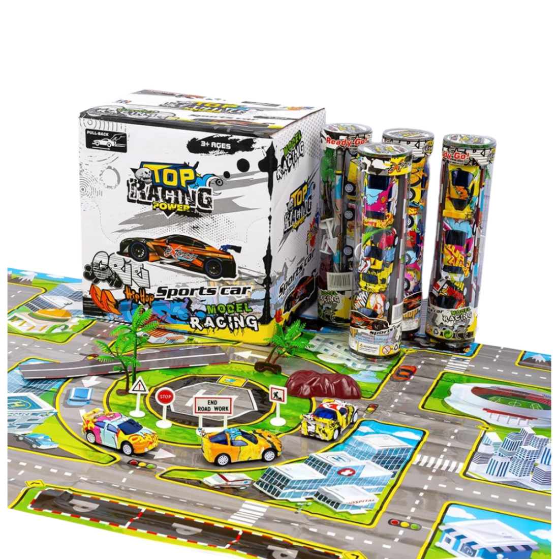 Інерційні машинки Top Racing Power 7 см - Pobut