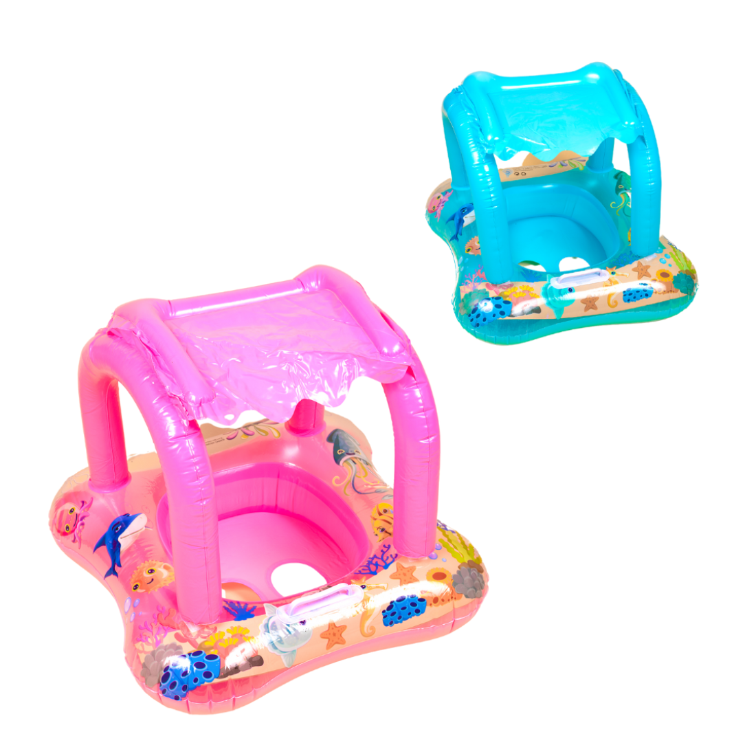 Надувне коло з сидінням Будиночок 55 см