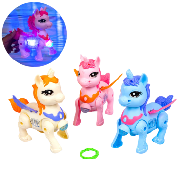 Іграшка ходилка Єдиноріг 18 см - Купити