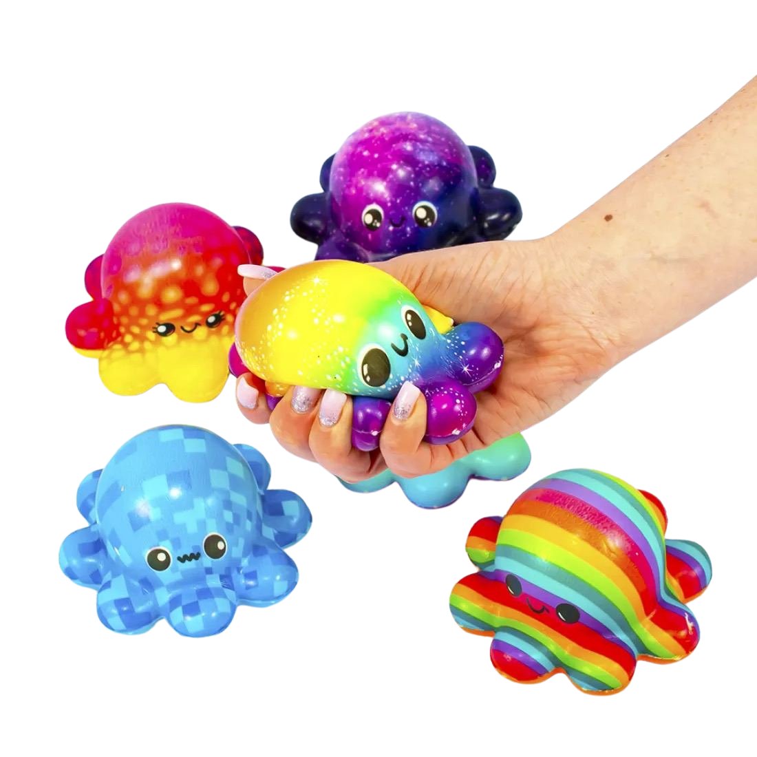 Сквіші Восьминоги кольорові - Pobut