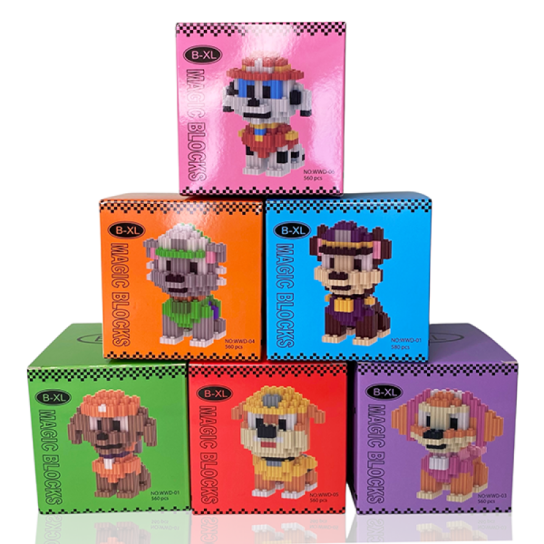 Конструктор Magic Blocks патруль Кремез - Pobut