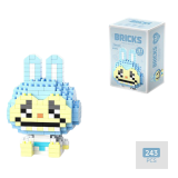 Конструктор BRICKS &quot;Лабубу &quot; Блакитний