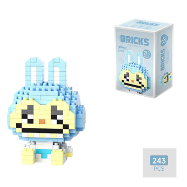 Конструктор BRICKS &quot;Лабубу &quot; Блакитний - Купити