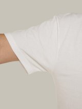 Чоловіча футболка, біла з принтом аватара Hopper 019
