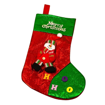 Черевик для подарунків великий зі Сніговиком - Купити