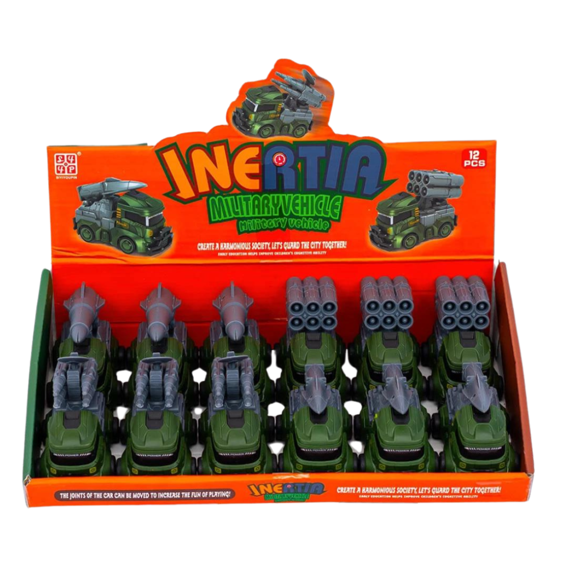 Інерційні машинки Ракетниці 8 см