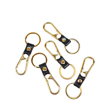 Брелок-карабін металевий 8 см - Купити