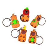 Брелоки Капібара гумові 11 см