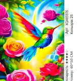 Алмазна мозаїка Колібрі 40*50 см