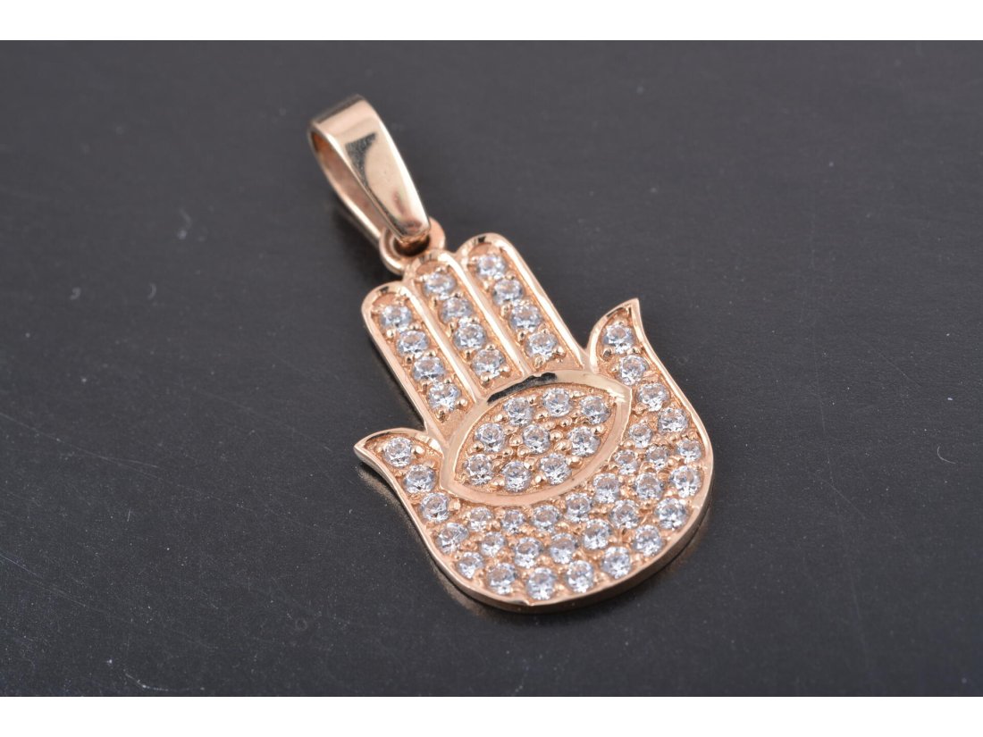 Підвіс «Хамса» із камінням