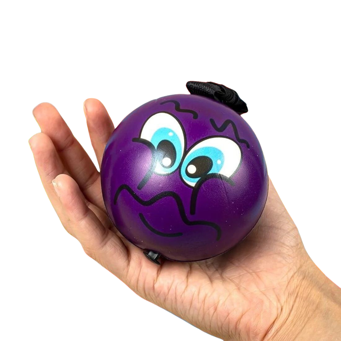 Поролонові м'ячі Мордочки на гумці 7,6 см - Pobut