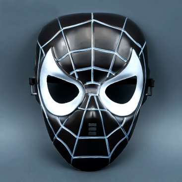 Маска Людина Павук чорний - Купити