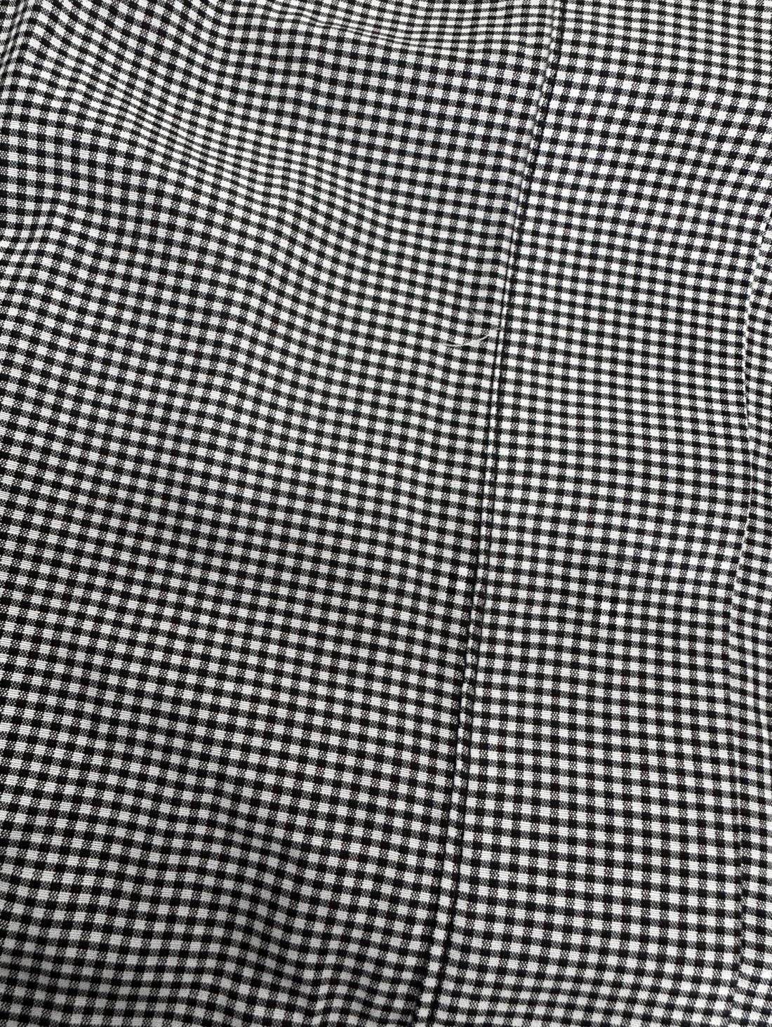 Легка бавовняна сорочка у клітину прямого крою INNOE 630002-1 Сірий