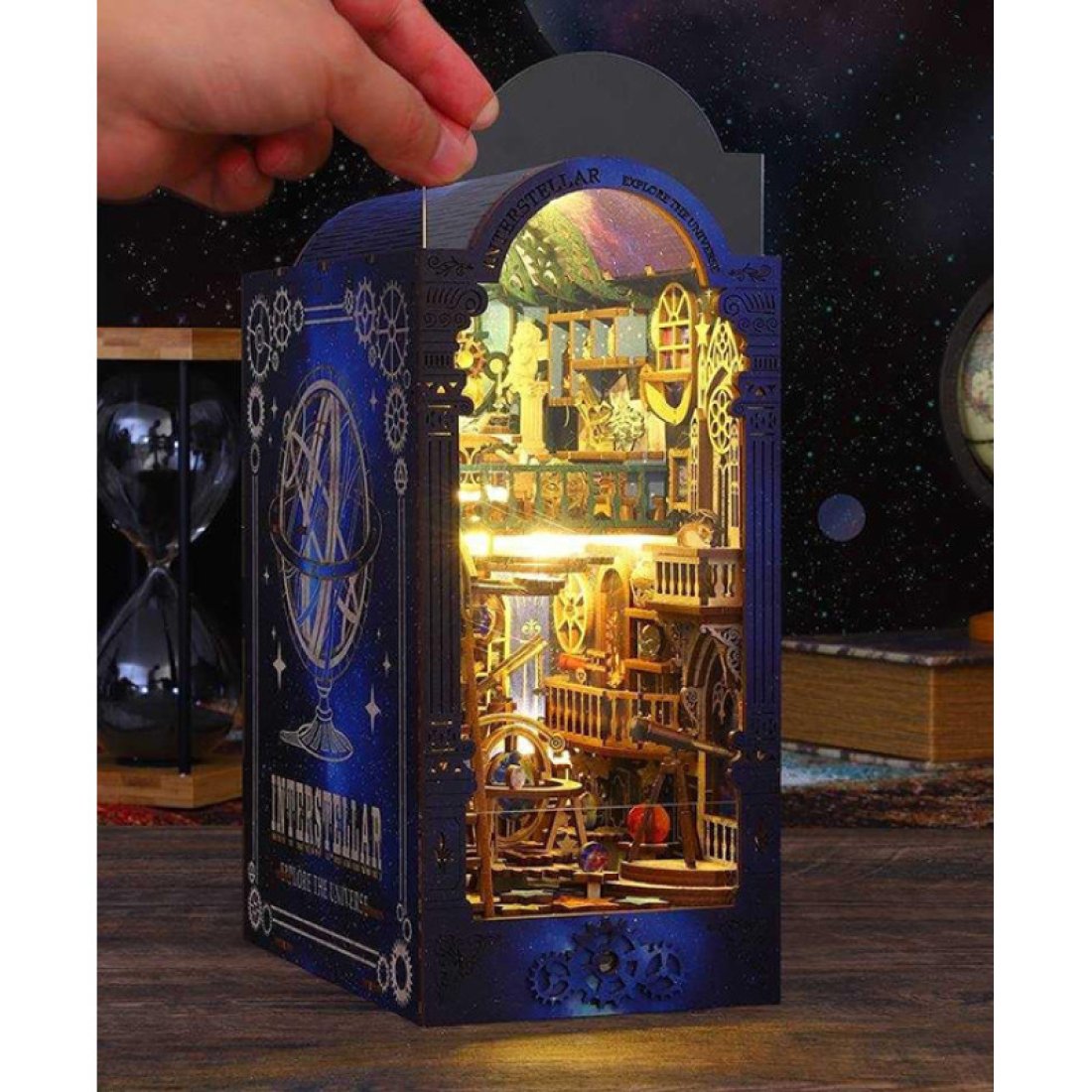 3D Бук Нук Міжзіркові дослідження Interstellar Book Nook Румбокс - Pobut