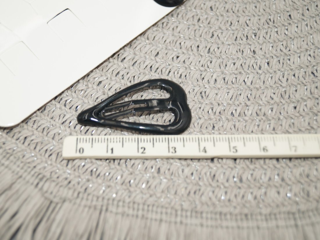 Заколка Тік-так. 4 см. - Кристалік