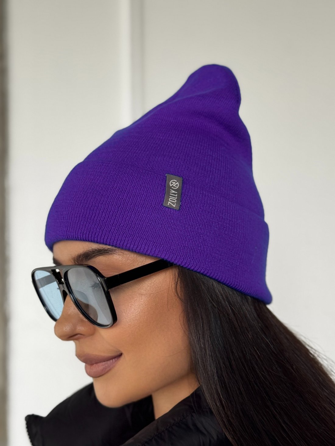 Практична яскрава жіноча шапка INNOE 950118-1 Фіолетовий - Купити