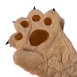 Дитячі хутряні рукавиці Лапки 6 пар - Pobut