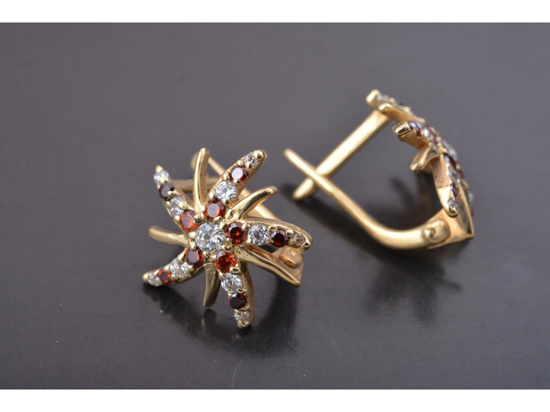 Сережки &quot;Морські зірочки&quot; - Багира