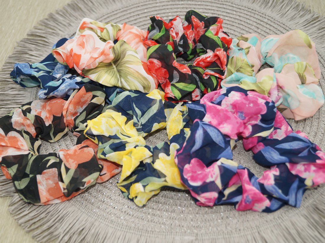 Резинки для волосся. Об'ємні.