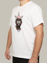 Чоловіча футболка, біла з принтом аватара Hopper 046 - Футболки з принтами - Hopper