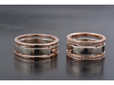 Обручки комбіноване золото - Купити