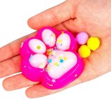 Антистрес Лапка із присипкою зірки 7 см - Pobut