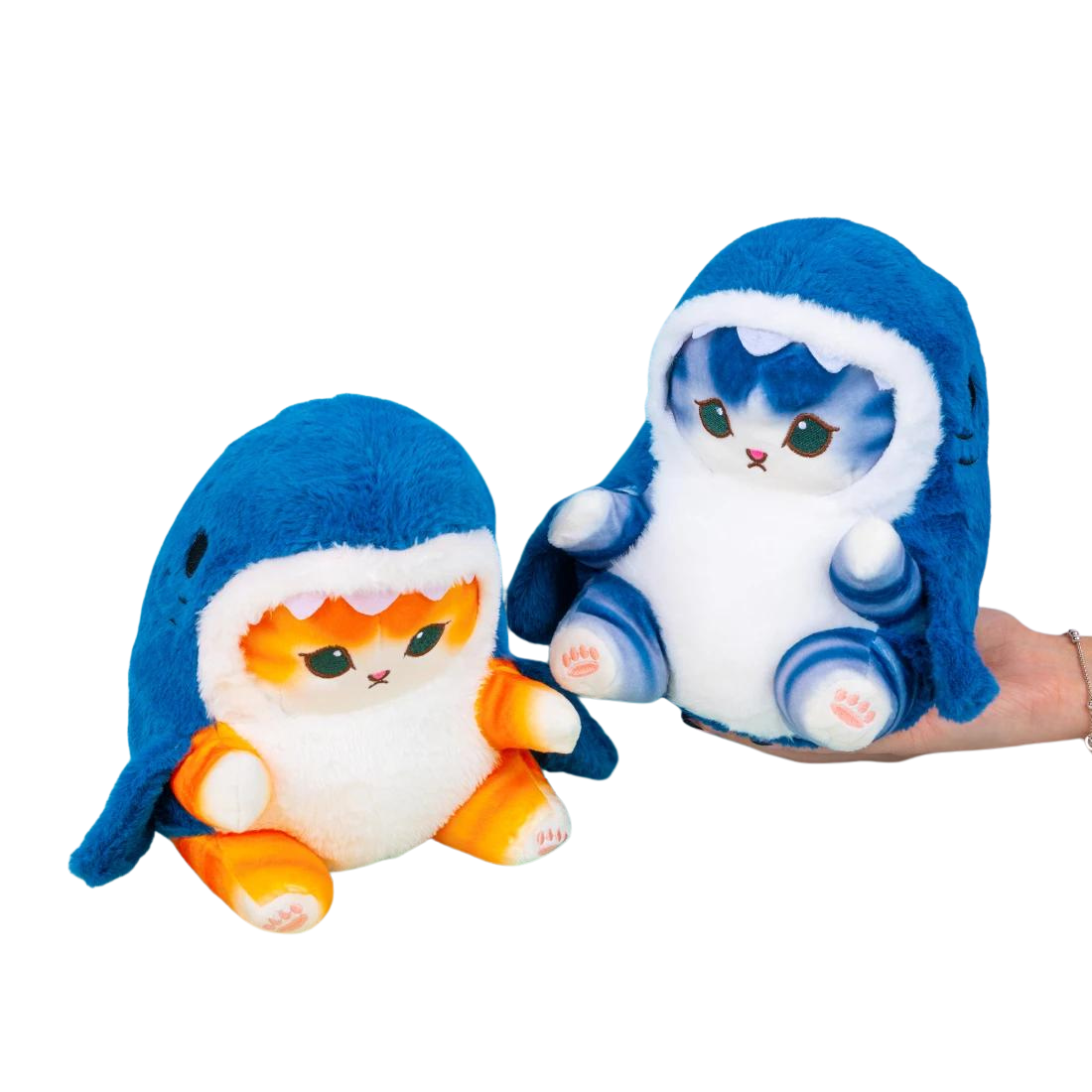 М'які іграшки Кіт-акула 20 см