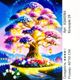 Алмазна мозаїка Казкове Дерево 40*50 см