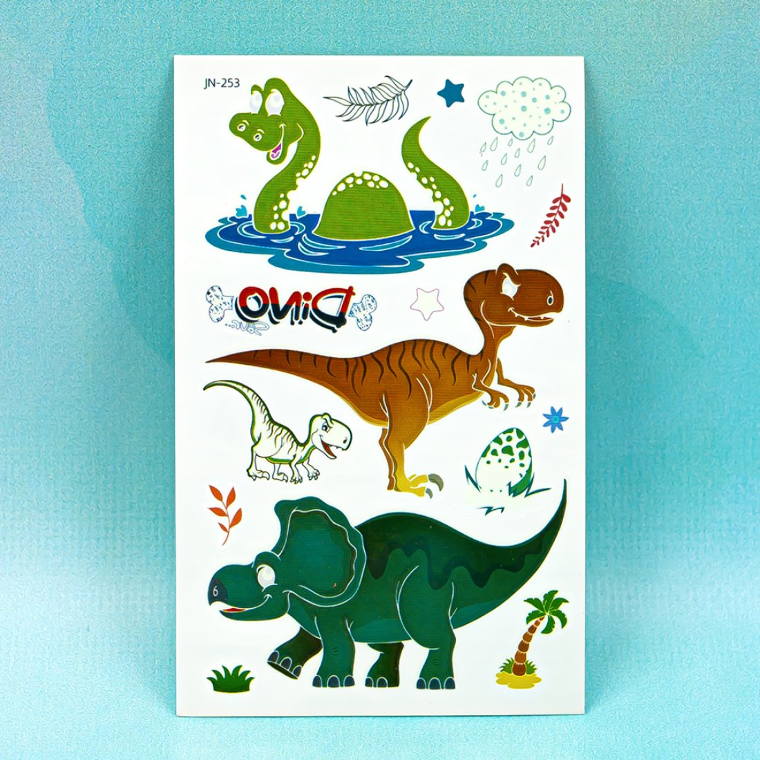 Дитячі перекладні татуювання Динозаври JN-253
