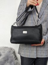 Універсальна чорна сумка з великою зовнішньою кишенею INNOE 350010-1 Чорний